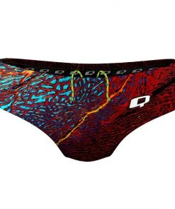Q Swimwear Breath Of The Red Coral Classic Brief