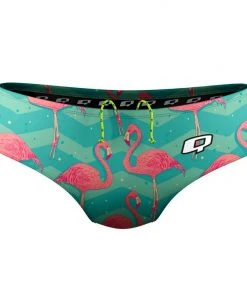 Q Swimwear Flamingo Brief