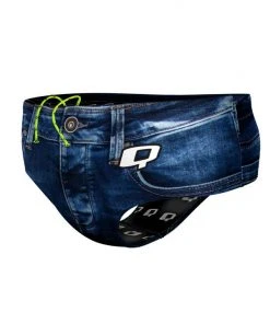 Q Swimwear Blue Jean Classic Brief
