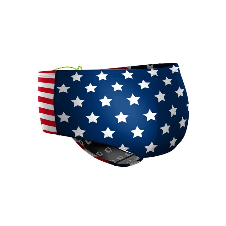 Q Swimwear Stars & Stripes Brief 5 Q Swimwear Stars & Stripes Brief