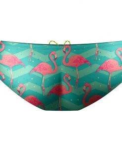 Q Swimwear Flamingo Brief