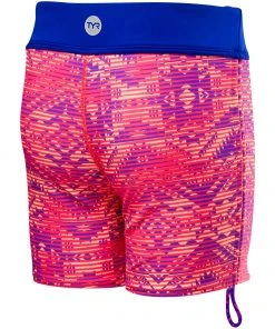 TYR Girl's Conquest Della Boyshort Girls