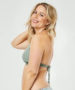 Carve Beth Reversible Top- Moss