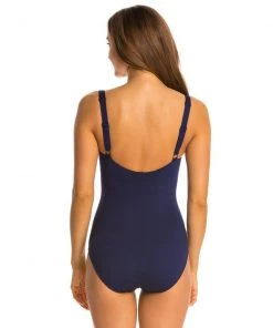 TYR Solid Twisted Bra Controlfit Swimsuit