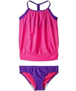 Speedo Girls Blouson Tankini Set