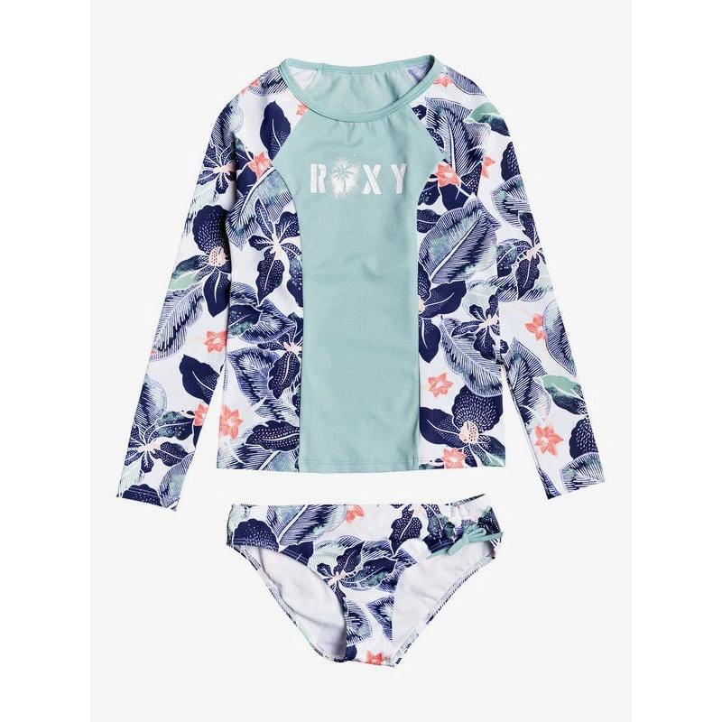 Roxy Girls Long Sleeve Rashguard Set 3 Roxy Girls Long Sleeve Rashguard Set