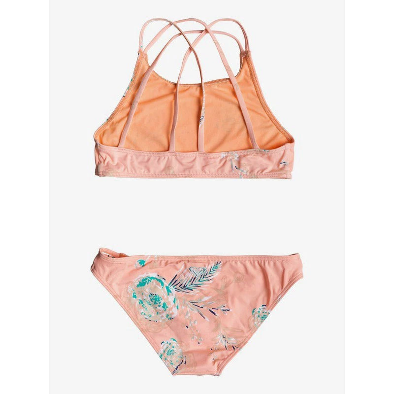 Roxy Girl Darling Girl Crop Top Bikini Set 4 Roxy Girl Darling Girl Crop Top Bikini Set