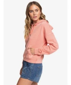 Tops Roxy Girls Who Slide Womens Pullover Hoodie