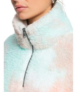 Roxy Bonfires On The Beach Half-Zip Fleece Tops 9 Roxy Bonfires On The Beach Half-Zip Fleece Tops