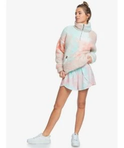 Roxy Bonfires On The Beach Half-Zip Fleece Tops 11 Roxy Bonfires On The Beach Half-Zip Fleece Tops