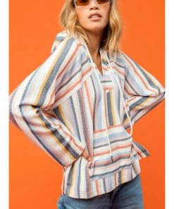 Tops Roxy Wild And Free Poncho Hoodie