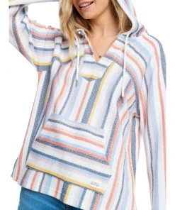 Tops Roxy Wild And Free Poncho Hoodie