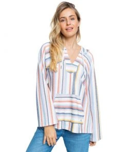 Tops Roxy Wild And Free Poncho Hoodie