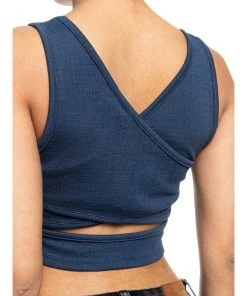 MI Sports Roxy Good Keepsake Cropped Tank Top Tops