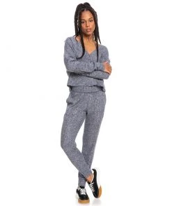 Roxy Lazy Day Cozy Ribbed Pant Bottoms