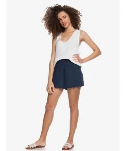 Roxy Cozy Day Rib Knit Lounge Shorts Bottoms