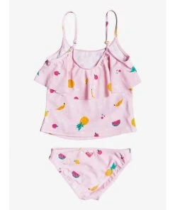 Roxy Lovely Aloha Girls Tankini Bikini Set