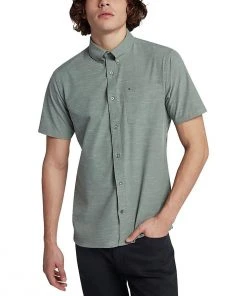Billabong Hurley Alchemy Short Sleeve Button Up Clothing