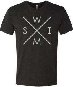 MI Sports Girls Compass Swim Tri Blend T-Shirt