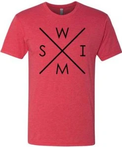 MI Sports Girls Compass Swim Tri Blend T-Shirt