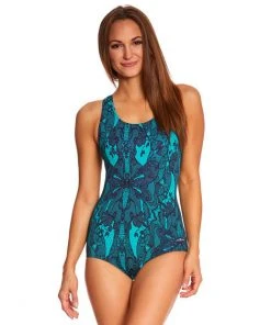 Swimwear Dolfin Aquashape Conservative Lacey One Piece
