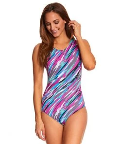 Dolfin Aquashape Conservative Cascade Swimsuit
