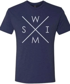 MI Sports Girls Compass Swim Tri Blend T-Shirt