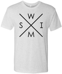 MI Sports Girls Compass Swim Tri Blend T-Shirt