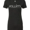 MI Sports #Swim Ladies Tri Blend Tee Clothing