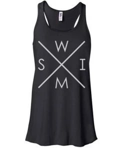 MI Sports Tees & Tanks Swim Compass Bella Tank