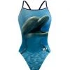 Q Swimwear Dolphin Sunback Tank