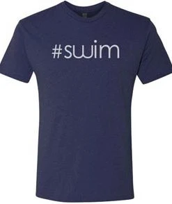 MI Sports Clothing #Swim Tri Blend Tee 66 MI Sports Clothing #Swim Tri Blend Tee