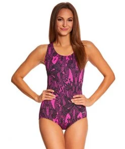 Swimwear Dolfin Aquashape Conservative Lacey One Piece