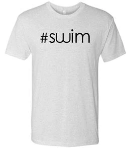 MI Sports Clothing #Swim Tri Blend Tee 3 MI Sports Clothing #Swim Tri Blend Tee