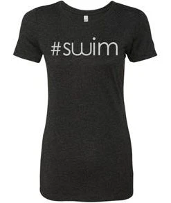 MI Sports #Swim Ladies Tri Blend Tee Clothing