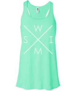 MI Sports Tees & Tanks Swim Compass Bella Tank