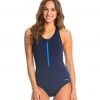 Dolfin Aquashape Zip-Front Racerback
