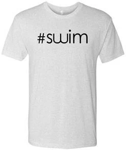 MI Sports Clothing #Swim Tri Blend Tee 55 MI Sports Clothing #Swim Tri Blend Tee