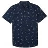 Vissla Billabong Sundays Mini Short Sleeve Shirt Navy Clothing
