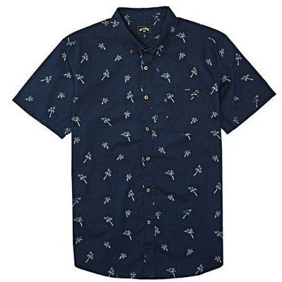 Vissla Billabong Sundays Mini Short Sleeve Shirt Navy Clothing 3 Vissla Billabong Sundays Mini Short Sleeve Shirt Navy Clothing
