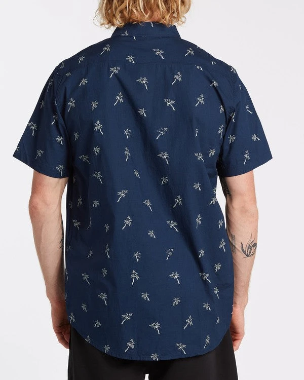 Vissla Billabong Sundays Mini Short Sleeve Shirt Navy Clothing 5 Vissla Billabong Sundays Mini Short Sleeve Shirt Navy Clothing