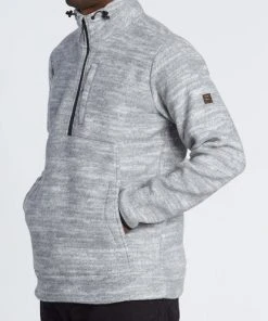 Billabong Boundary Mock Half Zip Pullover Fleece Clothing