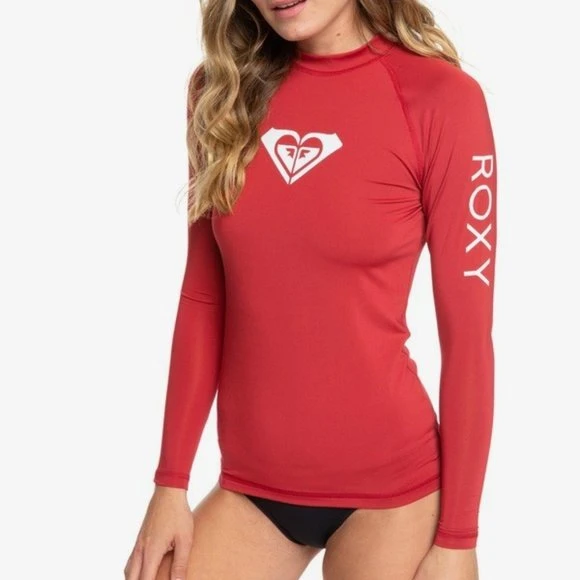 Roxy Whole Hearted LS Rashguard Rash Guards 6 Roxy Whole Hearted LS Rashguard Rash Guards