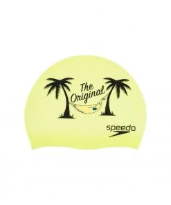 Speedo Printed Silicone Swim Cap Swim Caps