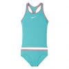 Nike Girls Solid Racerback Tankini Set 1 Nike Girls Solid Racerback Tankini Set