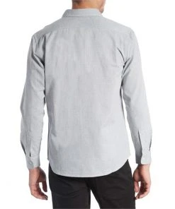 Clothing Vissla Woodshop Long Sleeve Woven Men's Shirt