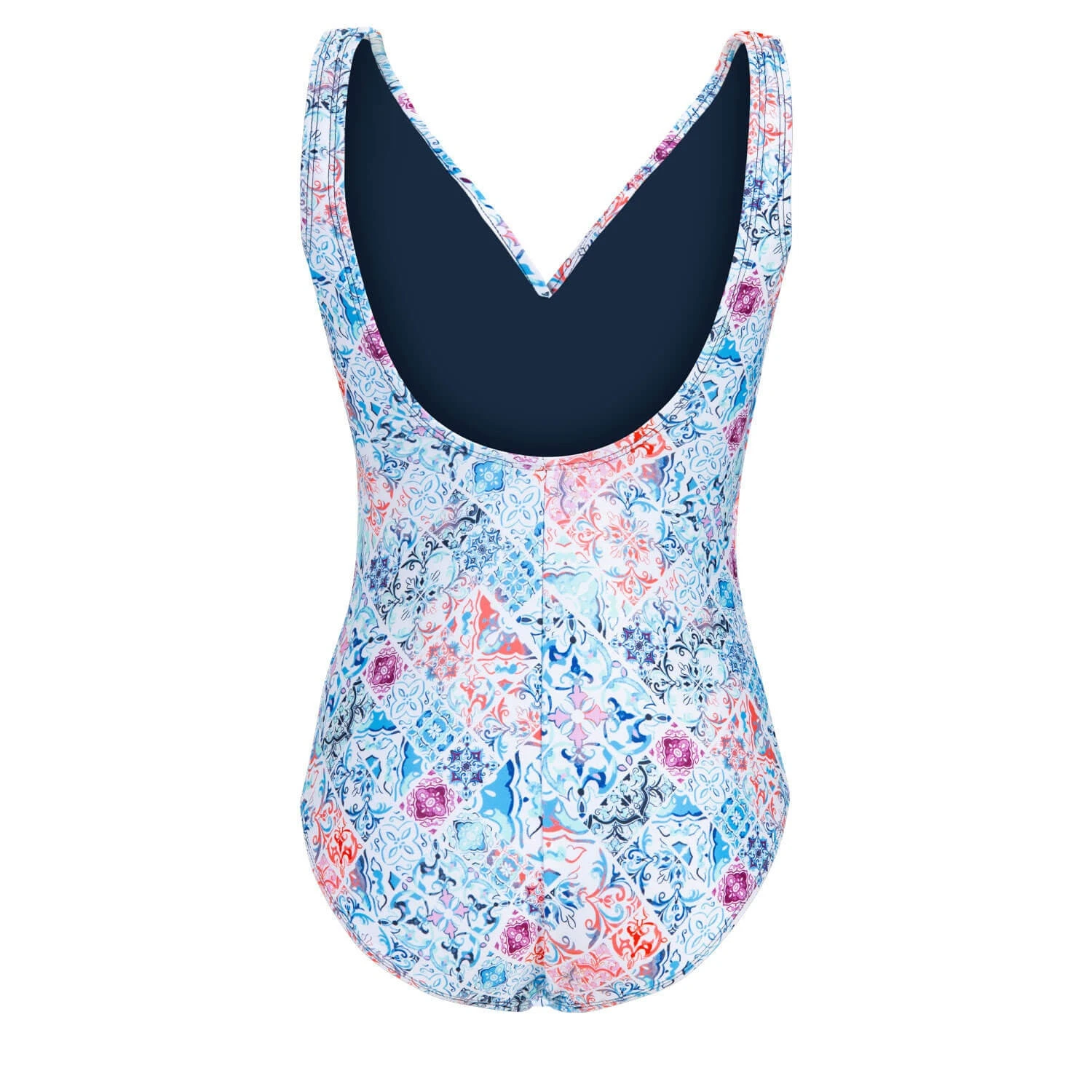 Dolfin Aquatic Fitness Aquashape Women's Almafi Moderate Ruched Front One Piece Swimsuit 8 Dolfin Aquatic Fitness Aquashape Women's Almafi Moderate Ruched Front One Piece Swimsuit